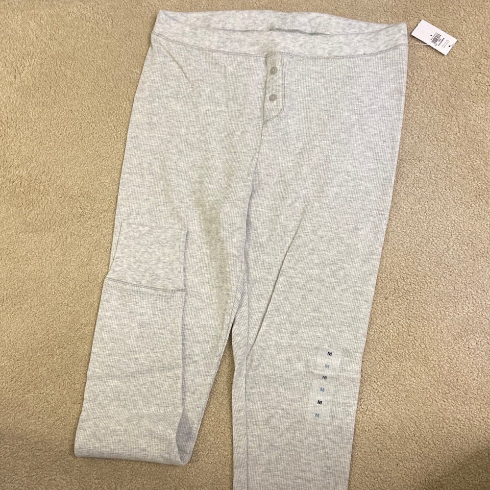 Old navy thermal knit pyjama leggings